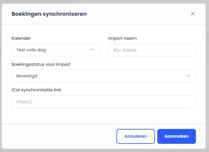 ICal connection